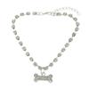 Happyyami Adjustable Rhinestone Dog Collar view 1