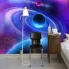 Generic Warm Dog House Cover, Blue Galaxy Universe, Peel-and-Stick Wallpaper, Large Self-Adhesive Wall Mural for Kids' Rooms, Removable Wall Decor Sticker view 2