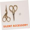 Healeved 10-Piece Metal Hair Scissors Set with Transparent Design and Noise Reduction view 4