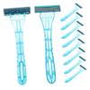 Healeved Men's Wet Shavers, Stainless Steel Disposable Razors, 20 Count view 1