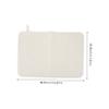 OHPHCALL Beige Felt Sauna Bench Mat, Thick, Non-Slip Heat Protection view 2