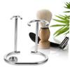 MUSISALY Razor Stand for Razors and Brushes, Silver view 4