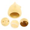BELLIFFY Ceramic Dinosaur Hamster Hideout for Hamsters and Small Pets view 2