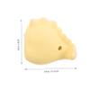 BELLIFFY Ceramic Dinosaur Hamster Hideout for Hamsters and Small Pets view 4
