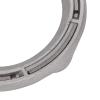 Akozon Aluminum Horseshoes 4-Piece Set, Equestrian Type 5 view 2