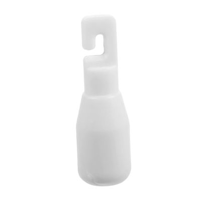 Baluue White Plastic Cane Tips, Wear-Resistant and Non-Slip