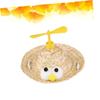 Kisangel Straw Hat for Dogs - Copter Design view 3