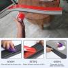 Rubber Door Threshold Ramp for Robot Vacuums, Cuttable Self-Adhesive Transition Strip view 4