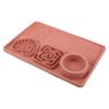 Silicone Puppy Lick Mat, Slow Feeder with Suction Cup, Pink view 1