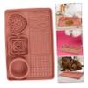 Silicone Puppy Lick Mat, Slow Feeder with Suction Cup, Pink view 2