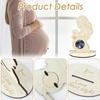 Dumhuts Pregnancy Ultrasound Photo Frame, Wooden Frame for Expectant Mothers view 2