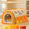 2-in-1 Dog Tent Large Dog Bed view 3