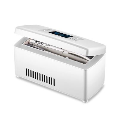 Portable Insulin Refrigerator Case, USB-Rechargeable, LCD Display, 2–8°C Intelligent Temperature Control