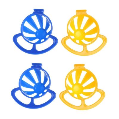 BUGUUYO 4-Piece Parrot Food Bowls for Fruits and Vegetables, Random Colors