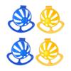BUGUUYO 4-Piece Parrot Food Bowls for Fruits and Vegetables, Random Colors view 1
