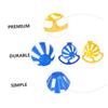 BUGUUYO 4-Piece Parrot Food Bowls for Fruits and Vegetables, Random Colors view 3
