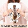 1-Liter Hot Water Bottle with Soft Giraffe Cover view 4