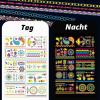 10 Sheets of Glow-in-the-Dark Temporary Tattoos view 4