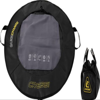 CRESSI Quickchanging Mat Black/Yellow, 70 cm