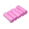 Colored Trash Bags, Extra Thick, Medium, 1.1 mm, Leakproof, 30 L, Pink, 200 Count view 4