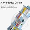 360-Degree Rotating Children's Bookshelf, 2–6 Tiers, White view 3