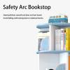 360-Degree Rotating Children's Bookshelf, 2–6 Tiers, White view 4
