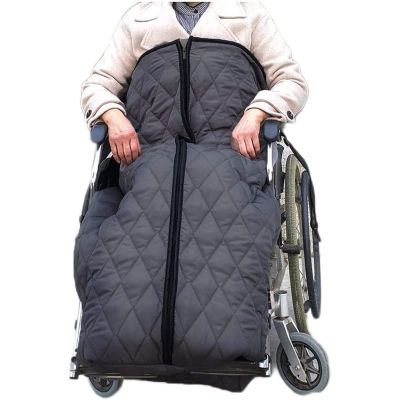 SXTYFBB Fleece-Lined Wheelchair Blanket, Waterproof Leg Cover