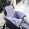 SXTYFBB Fleece-Lined Wheelchair Blanket, Waterproof Leg Cover view 2