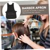 MUSISALY 2-Piece Hairdressing Aprons, Black view 3