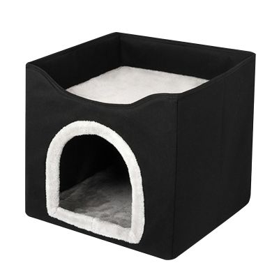 Foldable Indoor Dog House and Cat Cube House