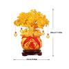 Chakra Healing Stones Tree of Life, Feng Shui Citrine Crystal Money Tree view 2
