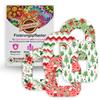 Diasticker 5 Overpatches for Omnipod 5/DASH/EROS, Christmas Mix view 1