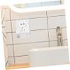 PLAFOPE Bathroom Outlet Cover, Plastic, Concealed Mounting, Splash-Resistant, for Damp Areas view 4