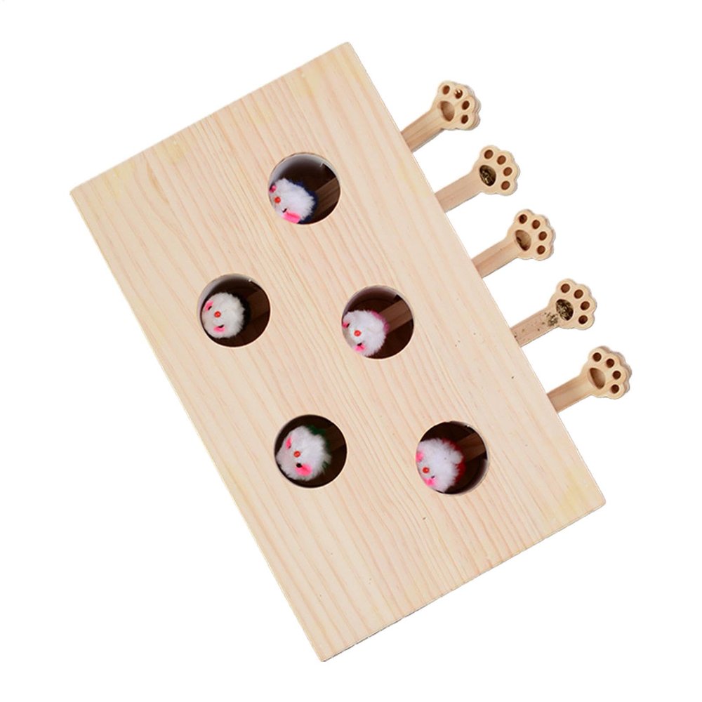 Interactive Cat Toy, Moving Mouse Puzzle, Motion Play