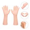 Long Moisturizing Gloves for Women, 1 Pair, Sebs Khaki view 3