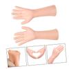 Long Moisturizing Gloves for Women, 1 Pair, Sebs Khaki view 4