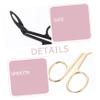 Stainless Steel Slanted-Tip Eyebrow Tweezers view 2