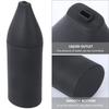 PAMINGONO Black Silicone Travel Bottle with Squeeze Dispenser, Refillable view 3