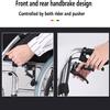 PNAJFUEL Lightweight Folding Self-Propelled Wheelchair for Seniors view 3
