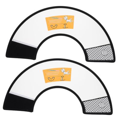 Happyyami 2-Piece Pet Recovery Collar for Cats and Dogs