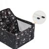 JSYDMA Extra-Sturdy Dog Car Seat for Toyota Proace City, Small Dogs, Storage Pockets, Reinforced Walls, E-Light Gray view 3