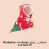 Bird Cloak - Floral Print Bird Clothing with Hood view 3
