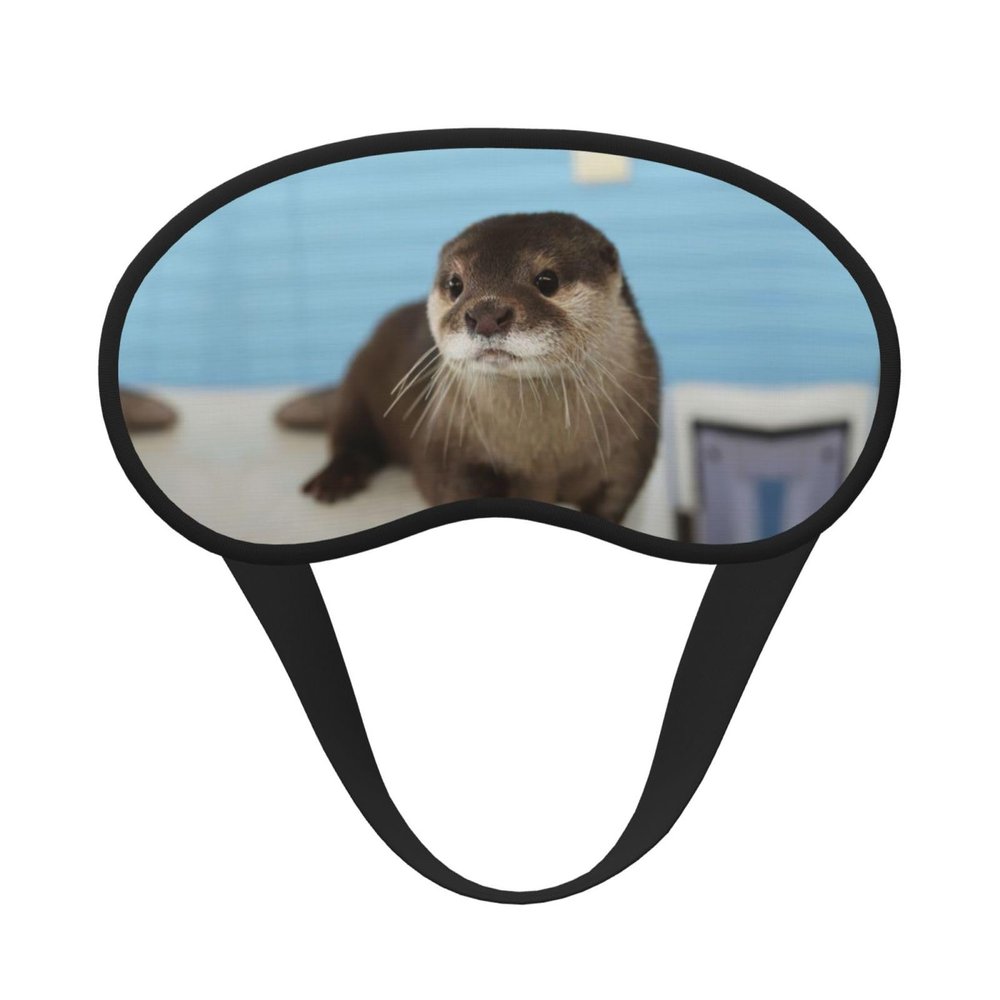 Otter Print Sleep Mask