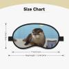 Otter Print Sleep Mask view 4