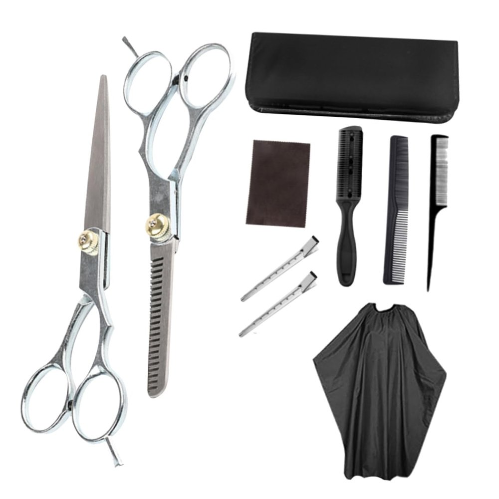 Professional Stainless Steel Hairdressing Scissors Set for Precise Cutting
