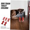 BUGUUYO Paper Dog Toilet Urine Posts, 5-Pack, for Indoor Potty Training view 3
