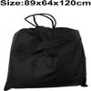 Daaxing Washable Bird Cage Cover for Large Cages, Adjustable Front Flaps, Blackout, Breathable, 89 x 64 x 120 cm view 3