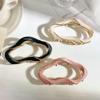Metal Cloud Claw Hair Clip with Pearl Detail, Pink view 3