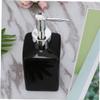 Cabilock Black Ceramic Foaming Soap Dispenser, Portable Bathroom Accessory view 3