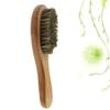 2-Pack Beard Brushes for Men with Wooden Handles and Bristles view 3